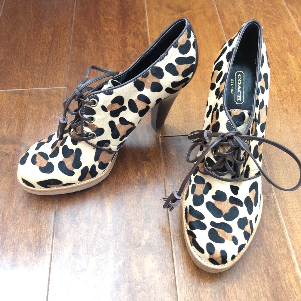 AVAILABLE Coach booties NWOT Size 9